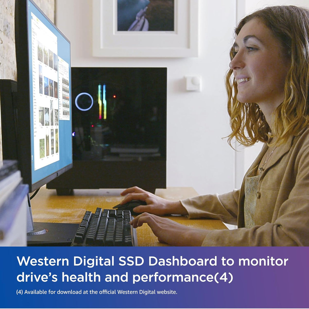 Western Digital 2TB WD Blue SN580 NVMe, unidad de estado sólido SSD...