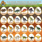 Kit de excavación de 24 huevos de dinosaurio, recuerdos de fiesta de