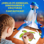Blue Marble Learn a Draw Projector para Kids con Tracing Images