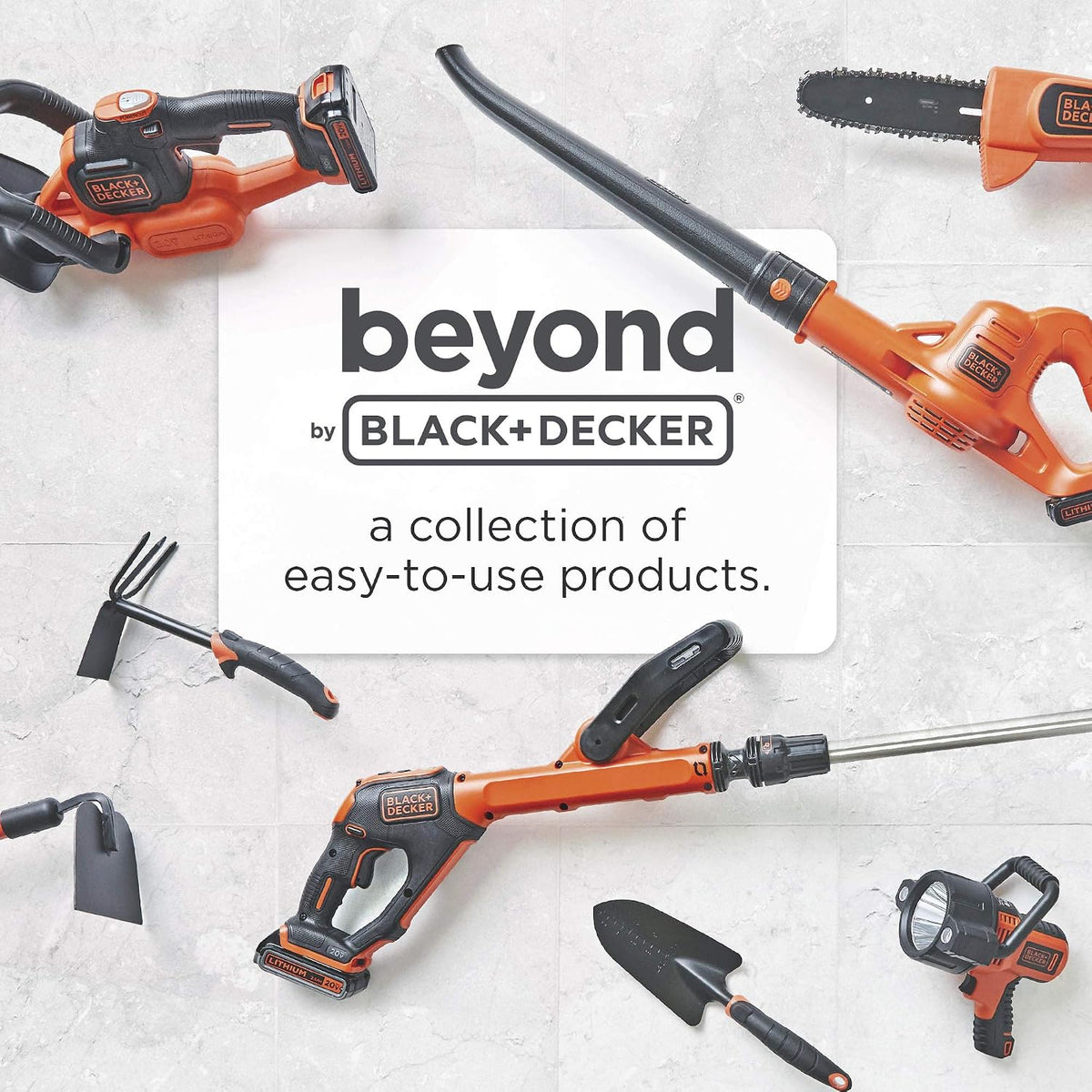 Beyond by BLACK+DECKER - Herramienta giratoria 8 V MAX* con kit de accesorios, versátil, inalámbrica, 35 piezas (BCRT8K35APB)