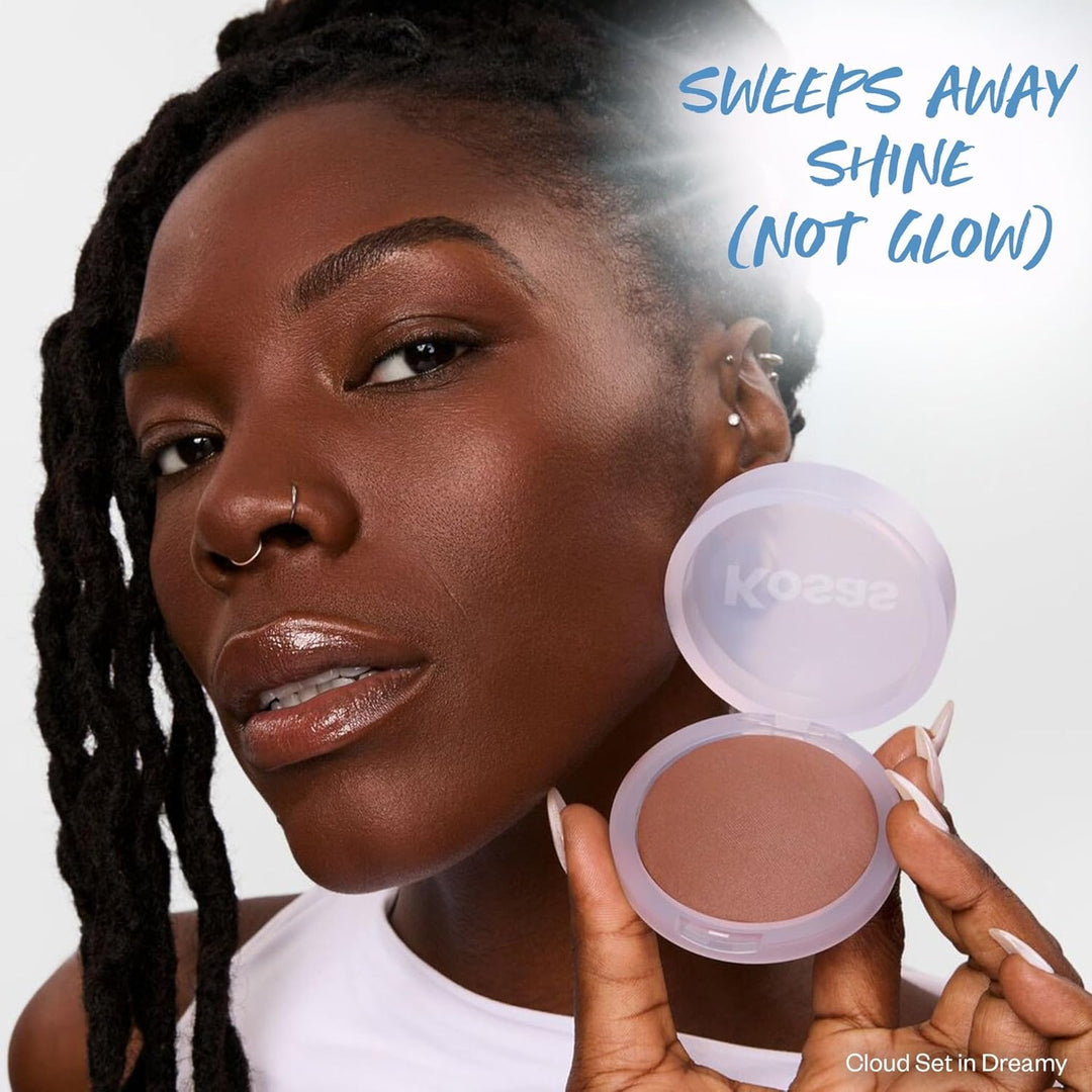 Kosas Cloud Set Polvo Fijador Facial - Control Suavizante del Brill...