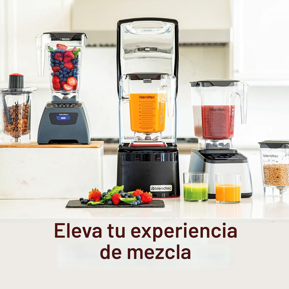 Blendtec Total Blender Classic (negro) & Jarra FourSide de 75 oz*