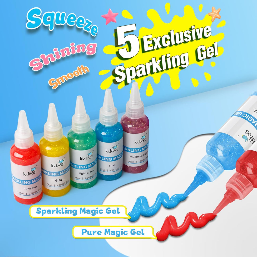 Kit de juguete mágico de elfo acuático Kiditos Squishies