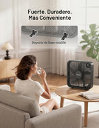 PELONIS Ventilador de caja de 20 pulgadas para dormitorio: 3 veloci...