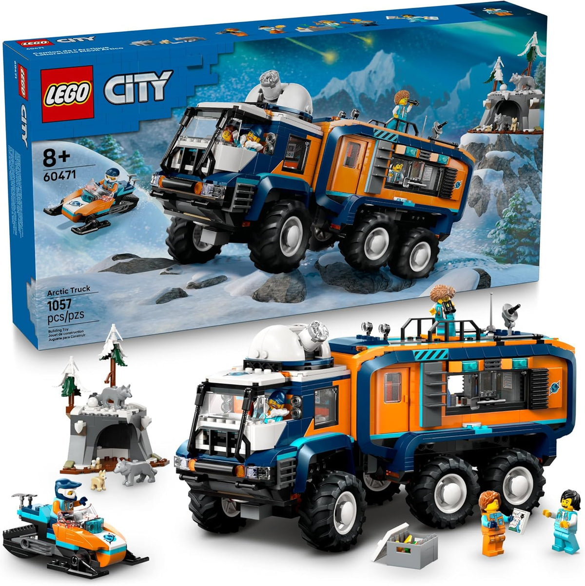 LEGO City Arctic Explorer Science Lab Truck - Juego de