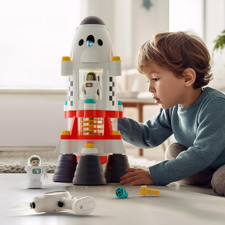 iPlay iLearn Juguetes de cohete del espacio exterior juego
