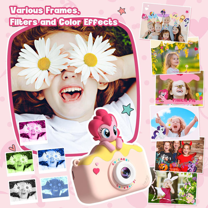 My Little Pony Hasbro - Cámara digital para niños de 3 a 12 años, c...