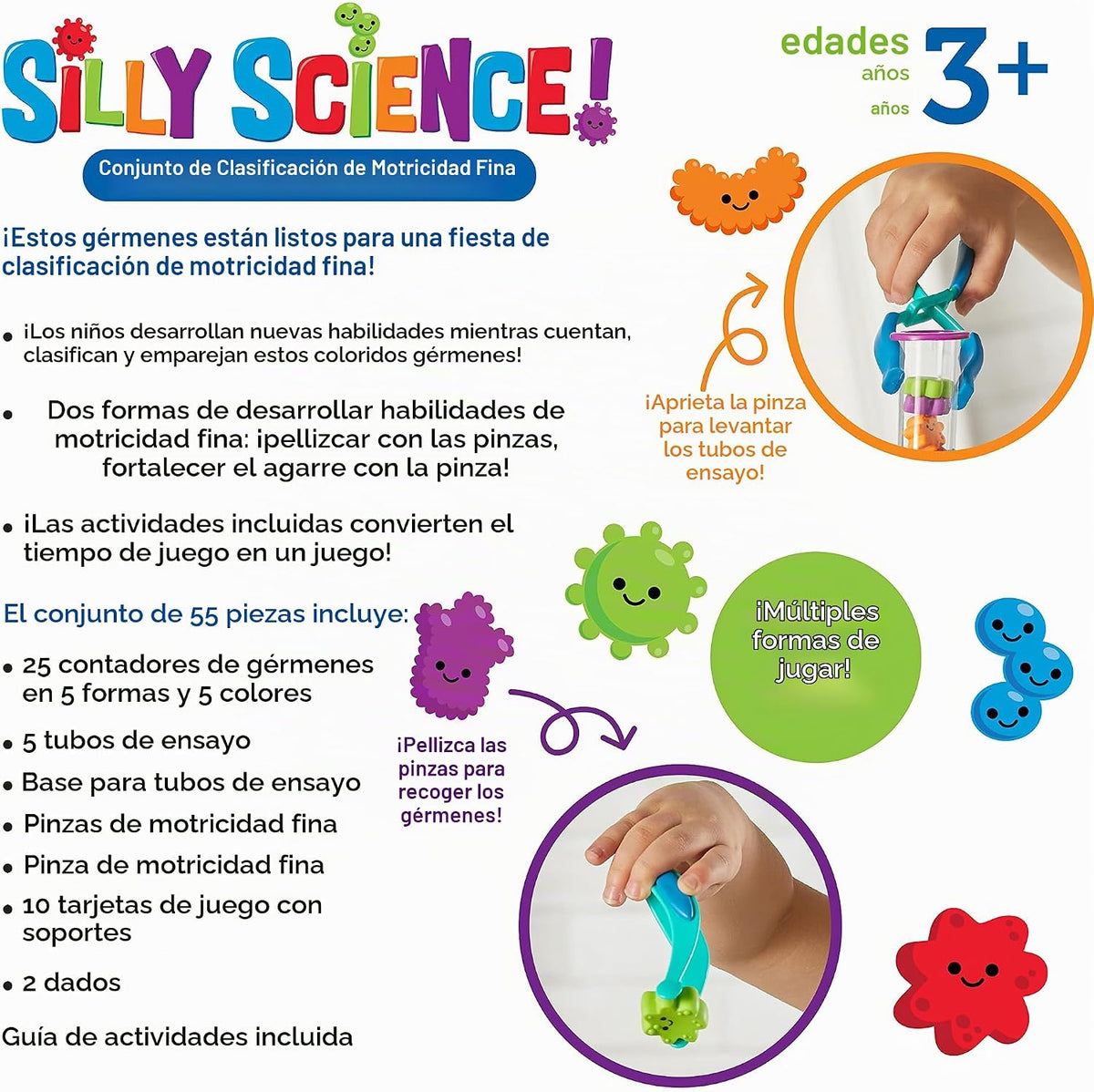 Learning Resources Silly Science - Juego de clasificación