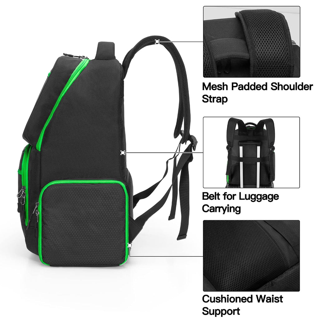 Trunab Mochila compatible con Xbox Series X/S, funda de transporte con