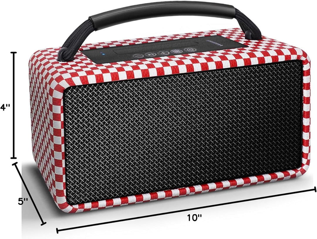 DINDIN Altavoz Bluetooth Portátil: 80W (pico), 20H de reproducción,...