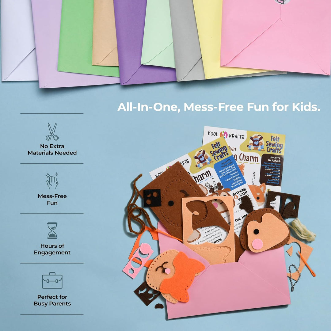 Kit de 20 artes y manualidades para niñas la caja de