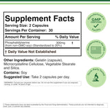 Suplemento de fosfatidilserina de 300 mg por porción, 60 cápsulas (...