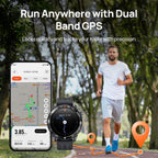 Mibro GS Pro2 - Reloj inteligente GPS de 1.890 in con doble banda GNSS y