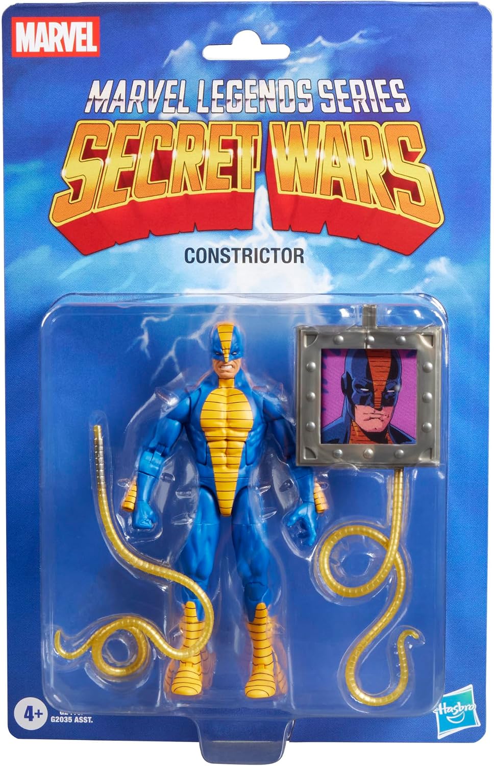 Marvel Legends Series Secret Wars Constrictor, Retro Comics Figura...