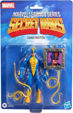 Marvel Legends Series Secret Wars Constrictor, Retro Comics Figura