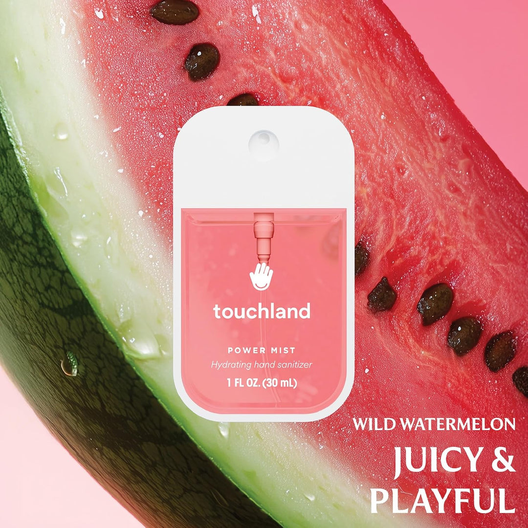 Touchland Spray Desinfectante Hidratante para Manos, DREAM 5 Set (S...