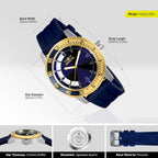 Invicta Reloj de silicón para hombre Specialty Quartz