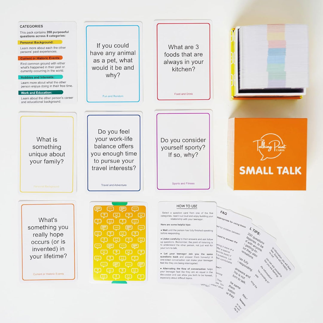 200 Tarjetas Icebreaker de Conversación - Mejora Tu Charla