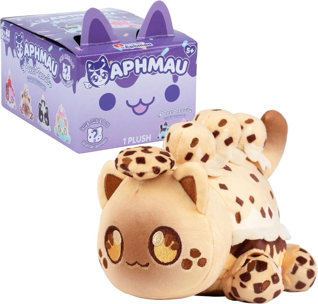 Aphmau MeeMeow Mystery Plush de 6 pulgadas Helado canal