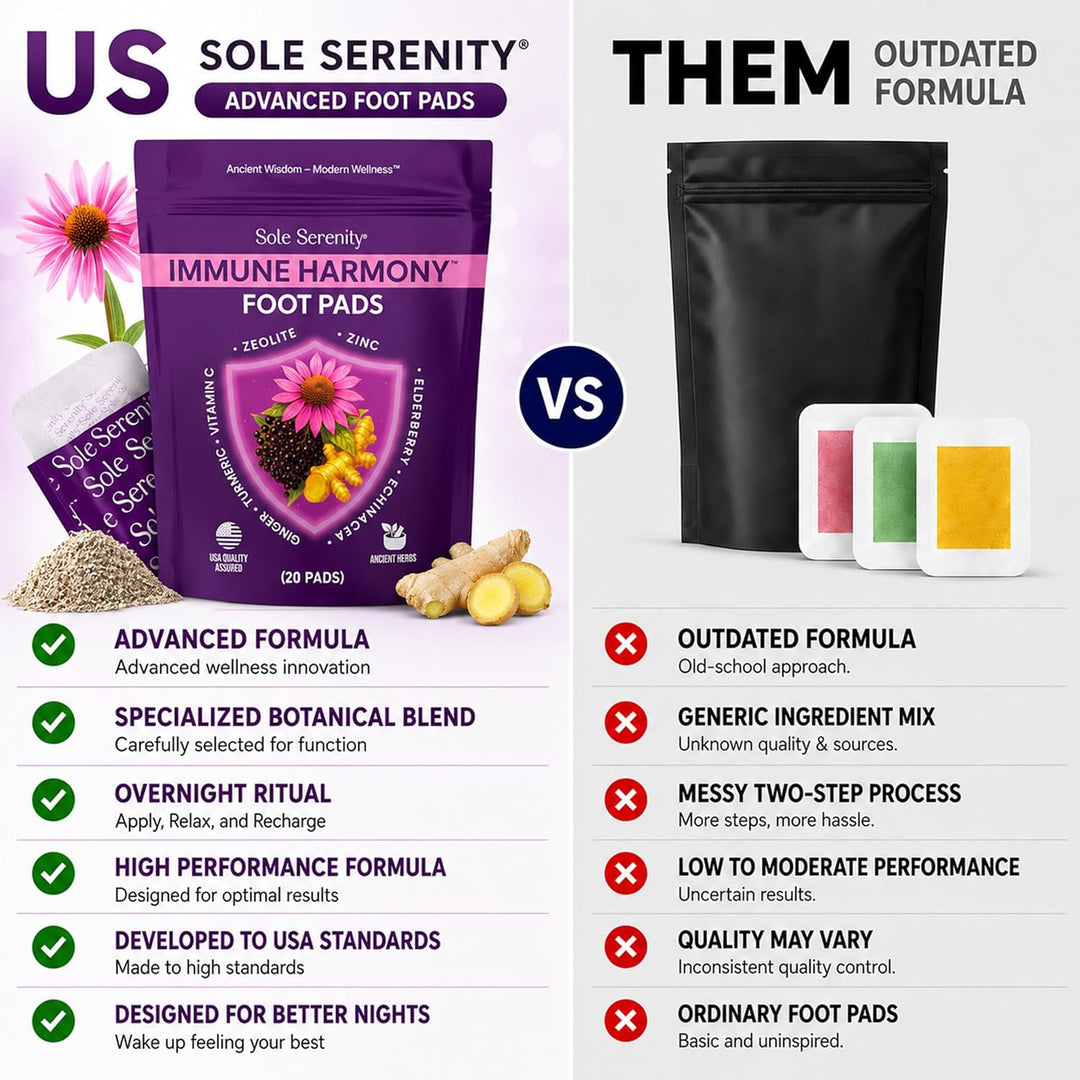 Sole Serenity - Almohadillas para pies con vitamina C, saúco, equin...