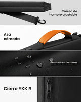 tomtoc Bolsa de hombro protectora para laptop de 360° para MacBook...