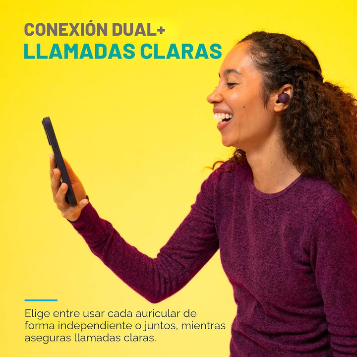 JLab Go Air Pop+ Auriculares Verdaderamente Inalámbricos, Auricular...