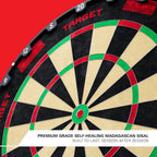 Target Darts TOR EVO Tablero de dardos con punta de acero con alambre de