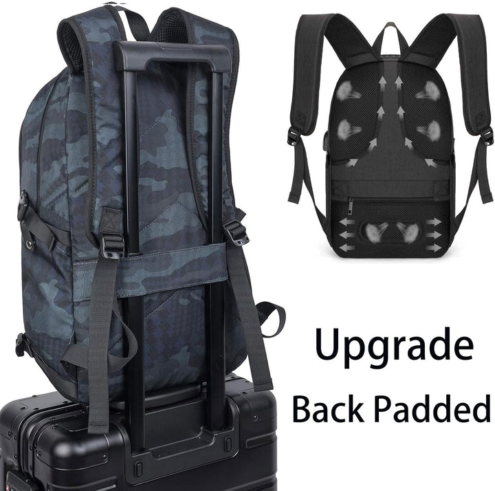 Tzowla, mochila para computadora portátil de negocios resistente al...