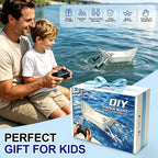 Kit de barco de papel RC DIY para aficionados, navegantes y