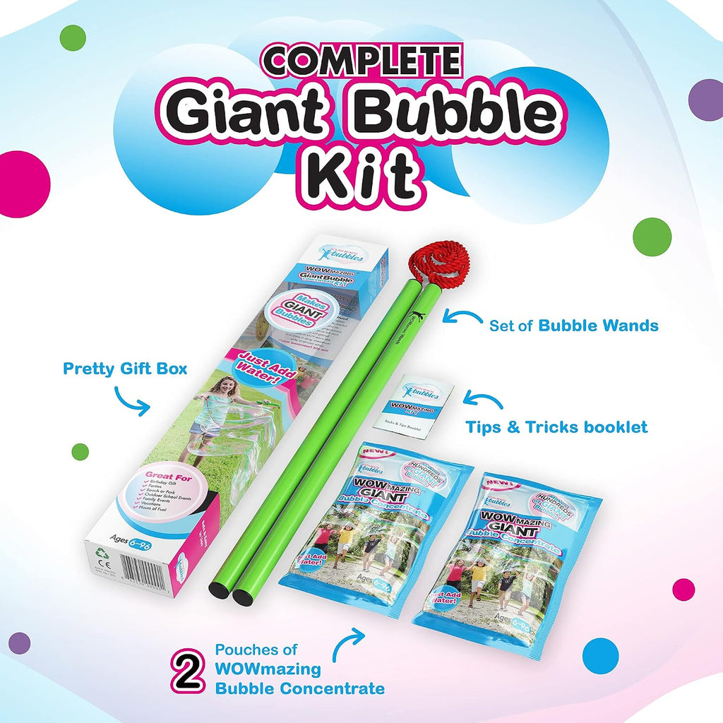 Construye un kit de burbujas 3D de burbujas y kit de burbujas gigantes WOWmazing
