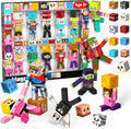 Magneverse Juego de 20 figuras de acción magnéticas, bloques, 2-Estilo clásico