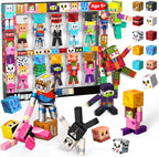 Magneverse Juego de 20 figuras de acción magnéticas, bloques, 2-Estilo clásico