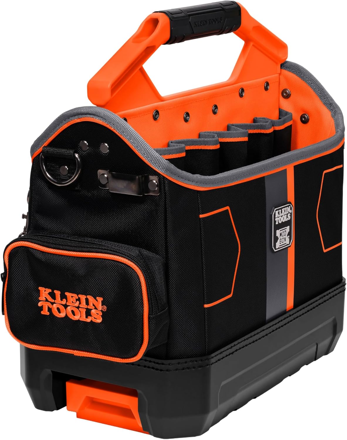Klein Tools 62202MB Bolsa de Herramientas MODbox, Parte de la Estación de Trabajo Móvil MODbox, 33 Bolsillos, Amplio Almacenamiento de Herramientas, Bolsillo con Cremallera para Artículos Pequeños