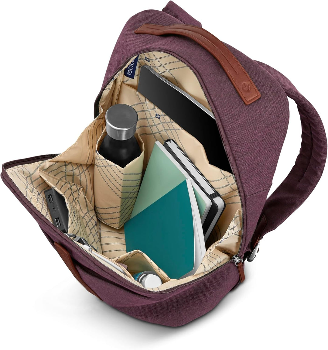 Mochila de viaje Samsonite Virtuosa con funda acolchada para laptop...