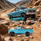 FMS 1/18 FCX18 II Ford F100 RC Rock Crawler, camiones todoterreno 4X4 para