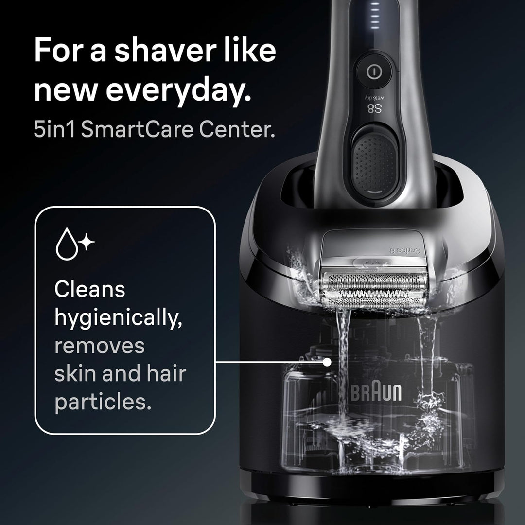 Braun Series 8 8567cc Maquinilla de afeitar eléctrica para hombre,...