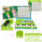 Juguetes de libro de piano para niños, 20 teclas, teclado para niños, juguetes musicales, regalos para niños y niñas de 3, 4 y 5 años