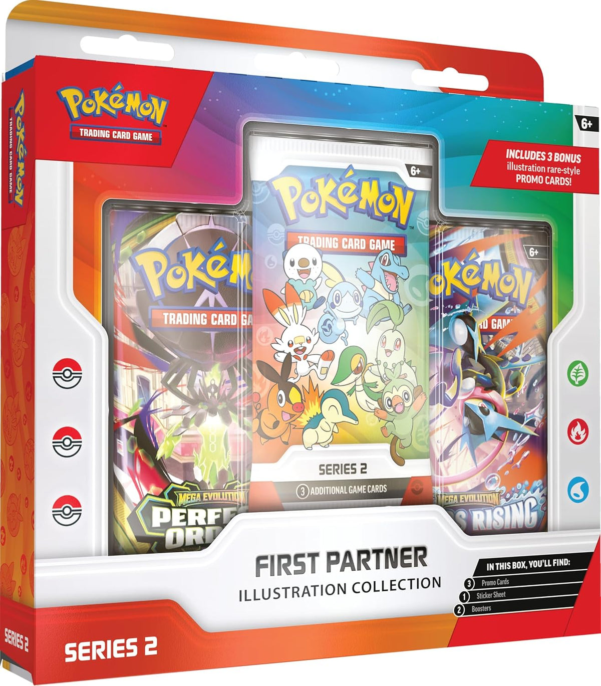 Pokémon TCG: Colección de Ilustraciones de Primera Partner —Serie 2
