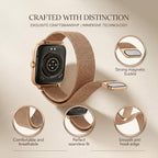 Reloj Inteligente de Lujo para Mujer, 2.06" HD AMOLED AOD Llamadas Bluetooth