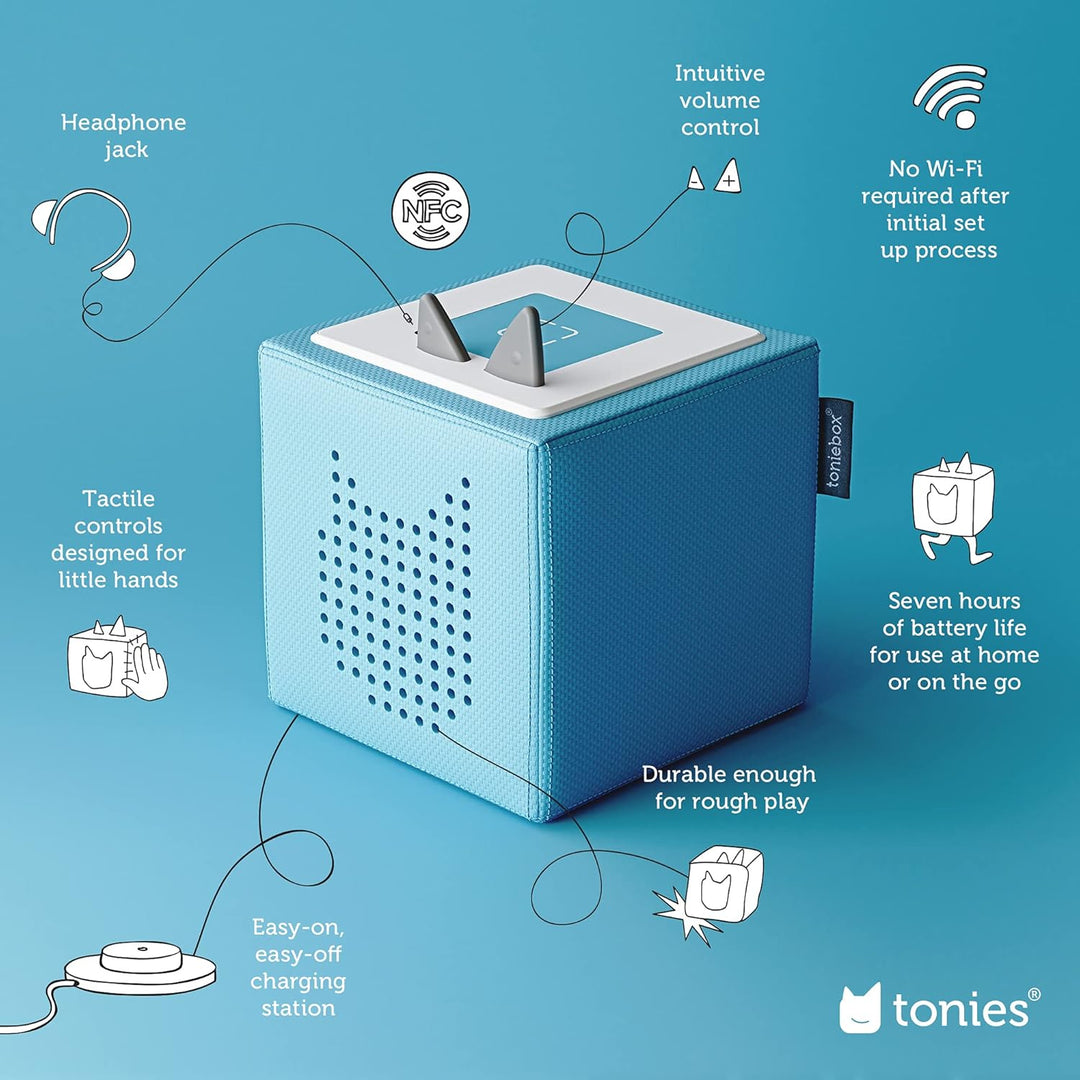 Toniebox 1 - Set de inicio del reproductor de audio con Playtime Pu...