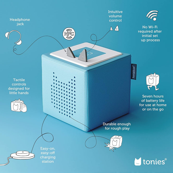 Toniebox 1 - Set de inicio del reproductor de audio con Playtime Pu...
