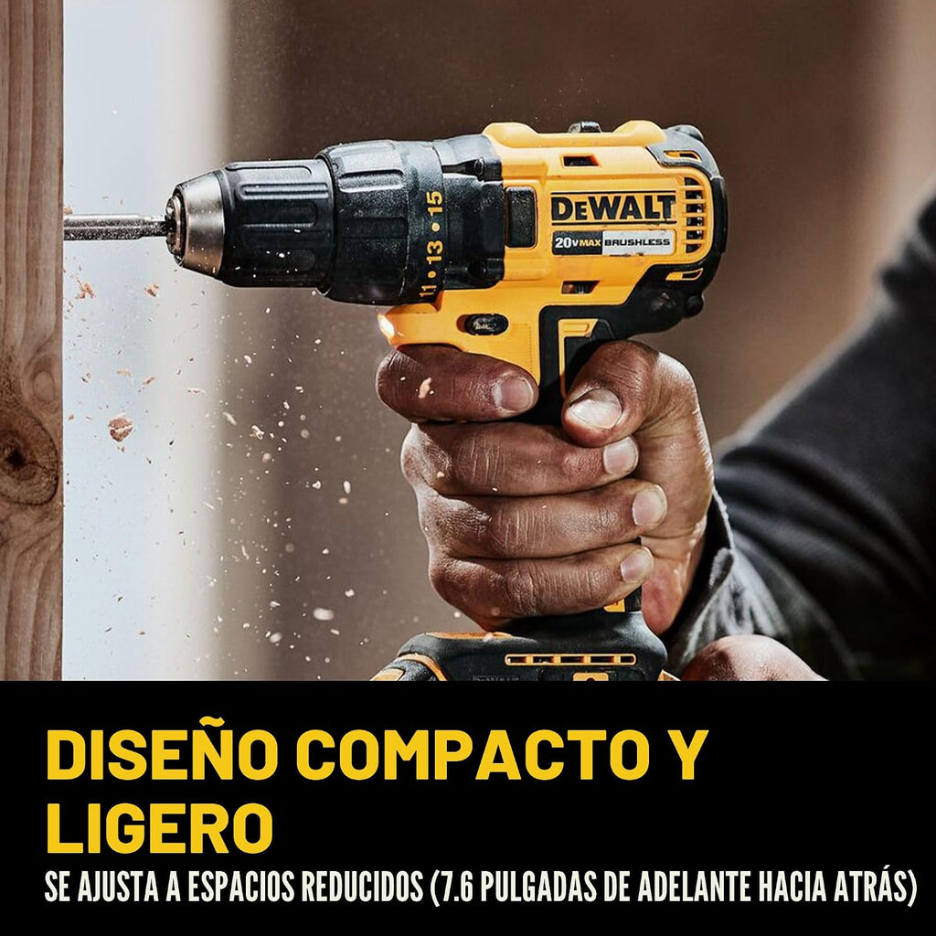 DEWALT - Juego de destornilladores inalámbricos de 20 V MAX con batería, cargador (DCD777D1)