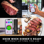 MEATER SE - Termómetro inteligente inalámbrico para carne, negro, Bluetooth