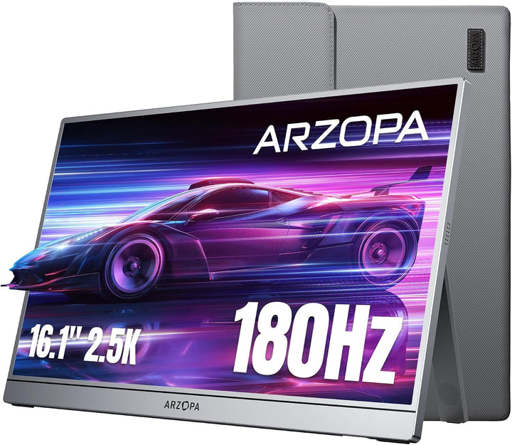 ARZOPA \u2013 Monitor portátil 16.1 pulgadas 2.5 K 180 Hz, 2560 x 1...