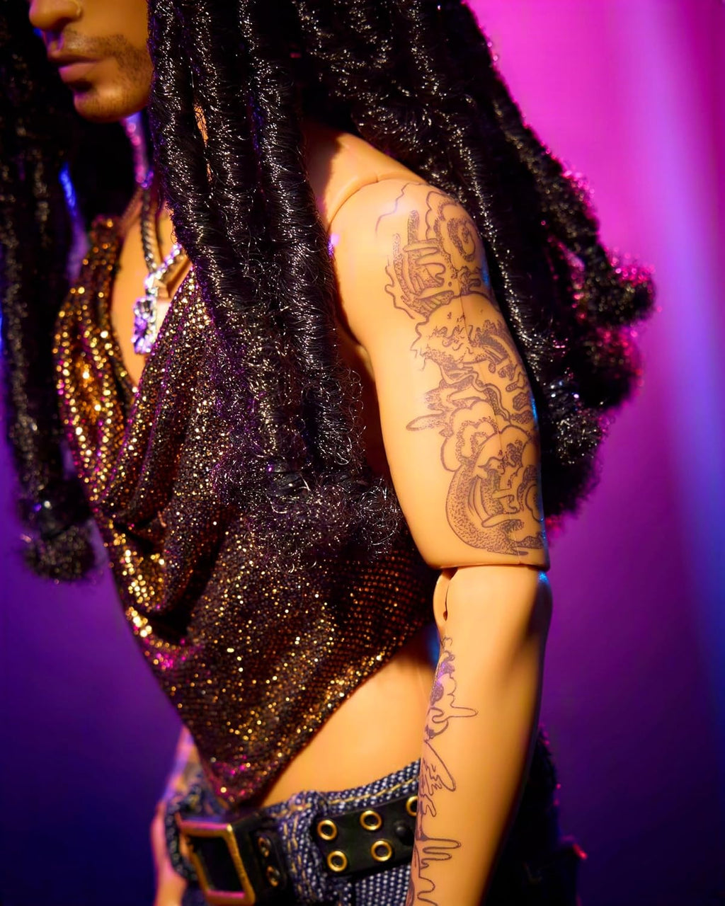 Barbie Muñeca Kenbassadors Lenny Kravitz de la firma
