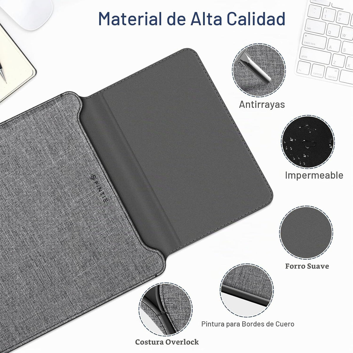 Fintie Funda Estuche para MacBook Air 13.6 A3240 A3113 A2681, Pro 1...