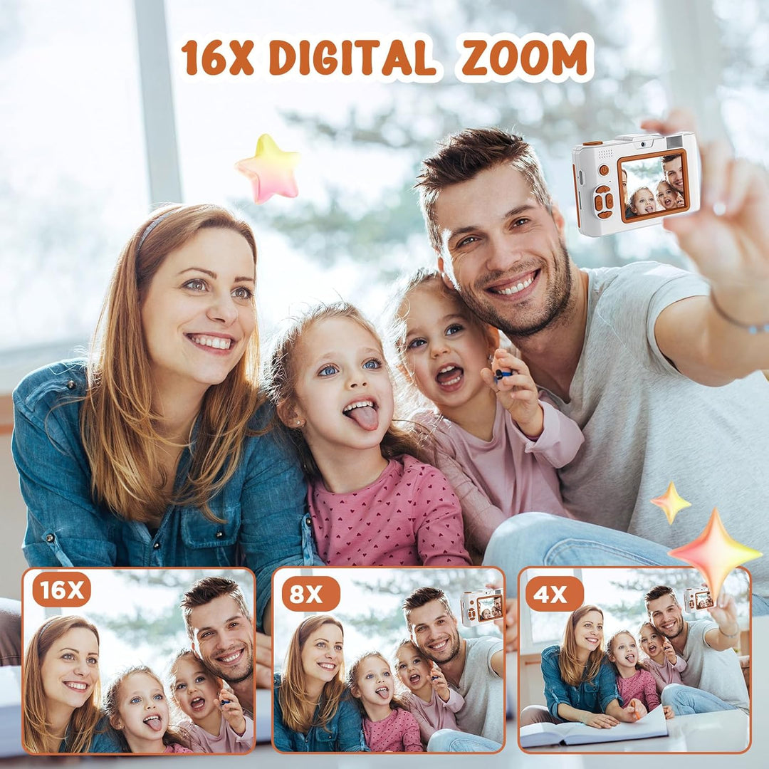 Cámara infantil de 50.0 megapíxeles para niños de 5 a 13 años con W...