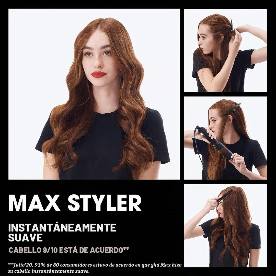 ghd Max Styler Essentials Duo - Plancha plana de 2 pulgadas de anch...