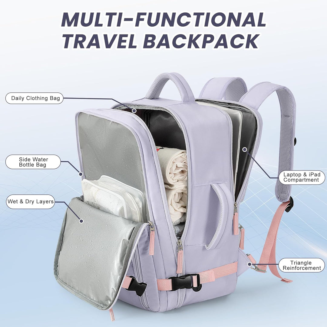 Mochila de viaje aprobada por aerolíneas Beraliy para hombres y muj...