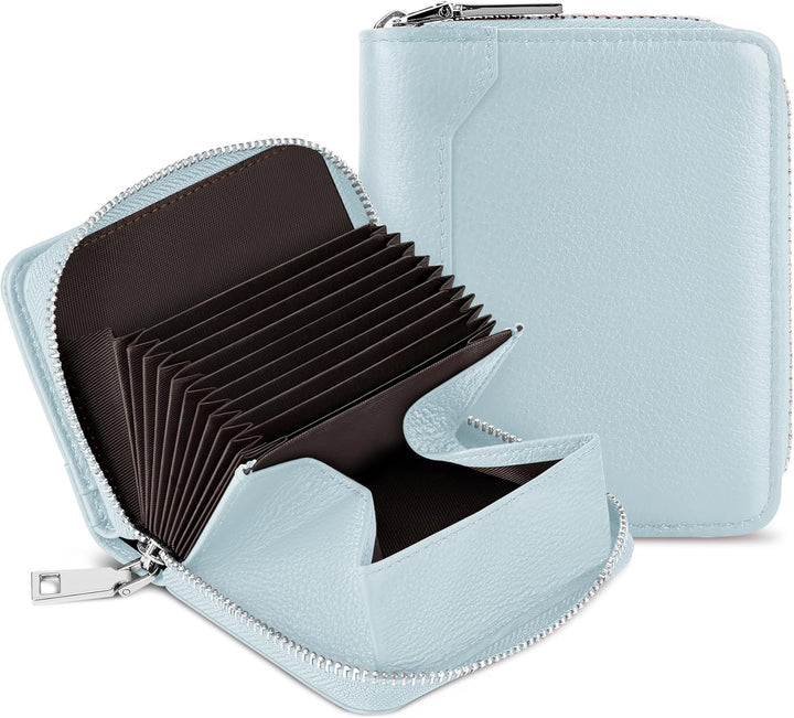 HUANLANG Billetera para hombre con bloqueo RFID, multitarjetero, bi...